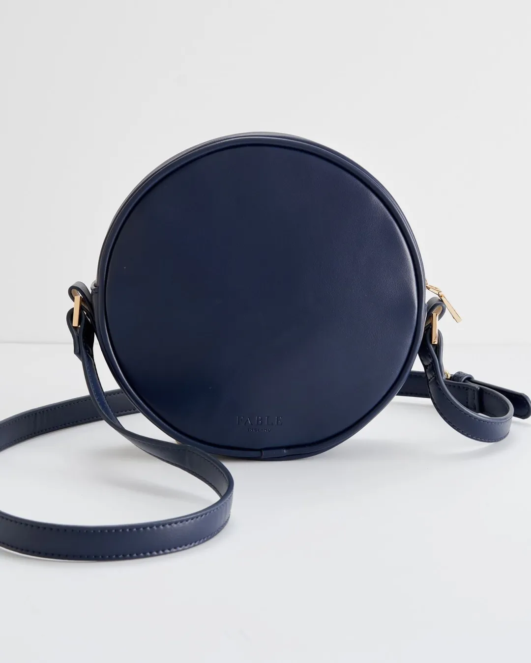 Best Fable England Chloe Giordani Dormouse Embroidered Round Saddle Bag - Navy