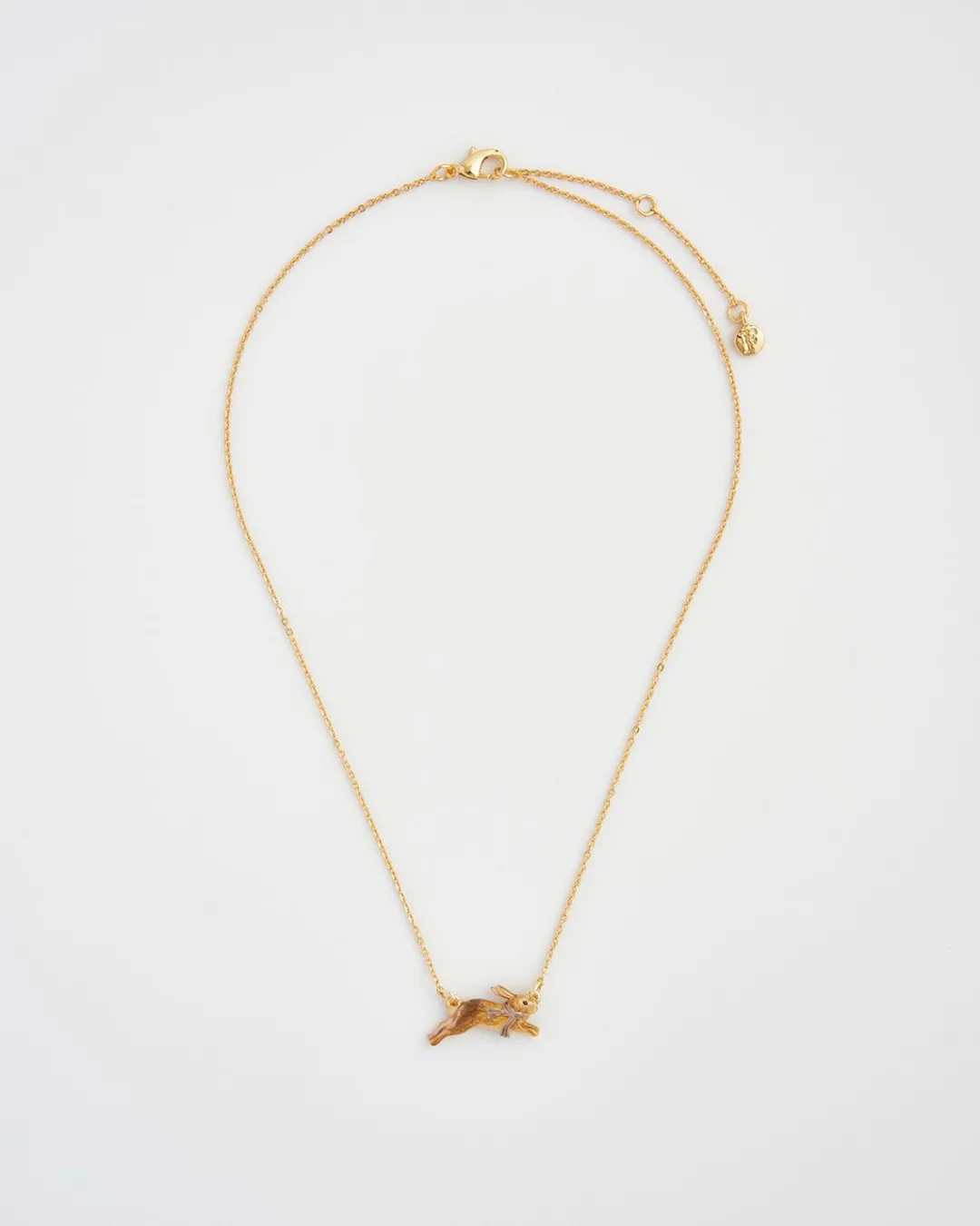 Online Fable England Cozy Bunny Charm Necklace