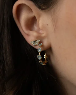 Online Fable England Deco Butterfly Stud Earrings