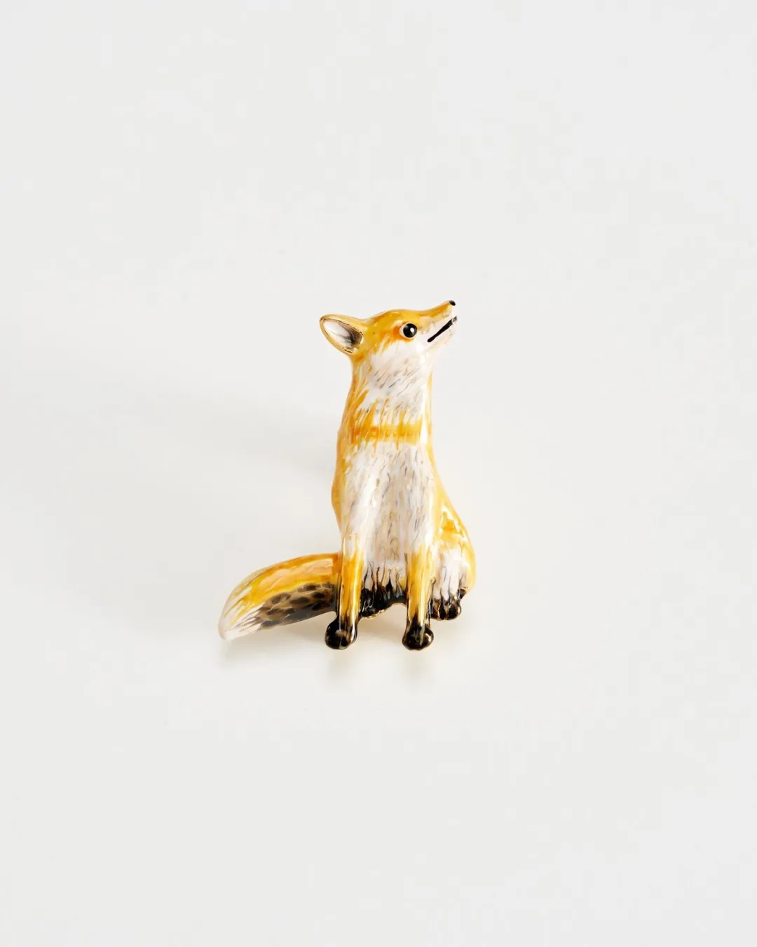 Outlet Fable England Enamel Fox Brooch