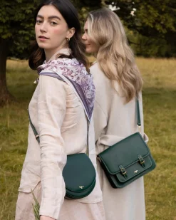 Discount Fable England Into the Woods Green Satchel