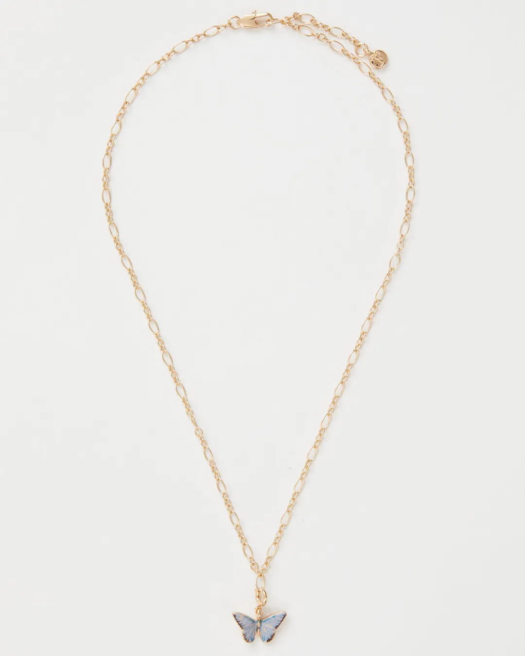 Clearance Fable England Oval Figaro Chain Necklace