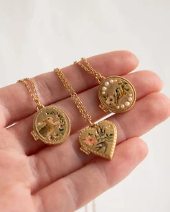 Best Fable England Running Bunny Locket Necklace