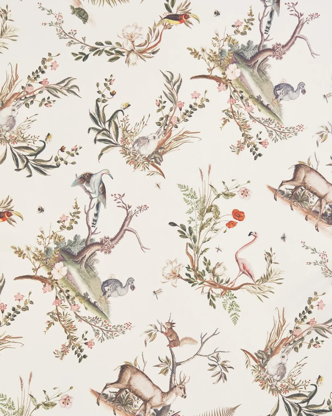 Hot Fable England Wonderland Toile Silky Scarf